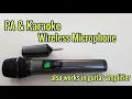 Download Lagu Wireless Microphone from Amazon (ARCHEER UHF Bluetooth Microphone with Rechargeable Receiver)
