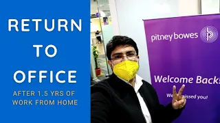 Return to Office Day 1 Pitney Bowes