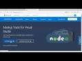 Create and publish basic NodeJS App on azure using Visual Studio