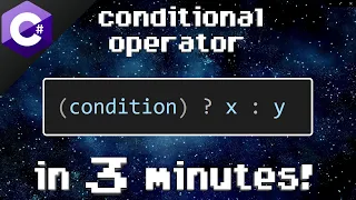 C conditional operator