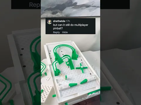 But can it still do multiplayer? Multiplayer Pinball Machine 2.0