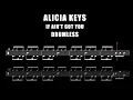 Alicia Keys - If Ain't Got You - Drumless (with scrolling drum score)