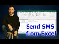 How to Send SMS Messages from Excel Using Ozeki SMS Gateway
