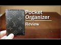 Louis Vuitton Pocket Organizer Review Monogram Eclipse