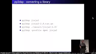 pypi2deb - how to convert Python library into Debian package
