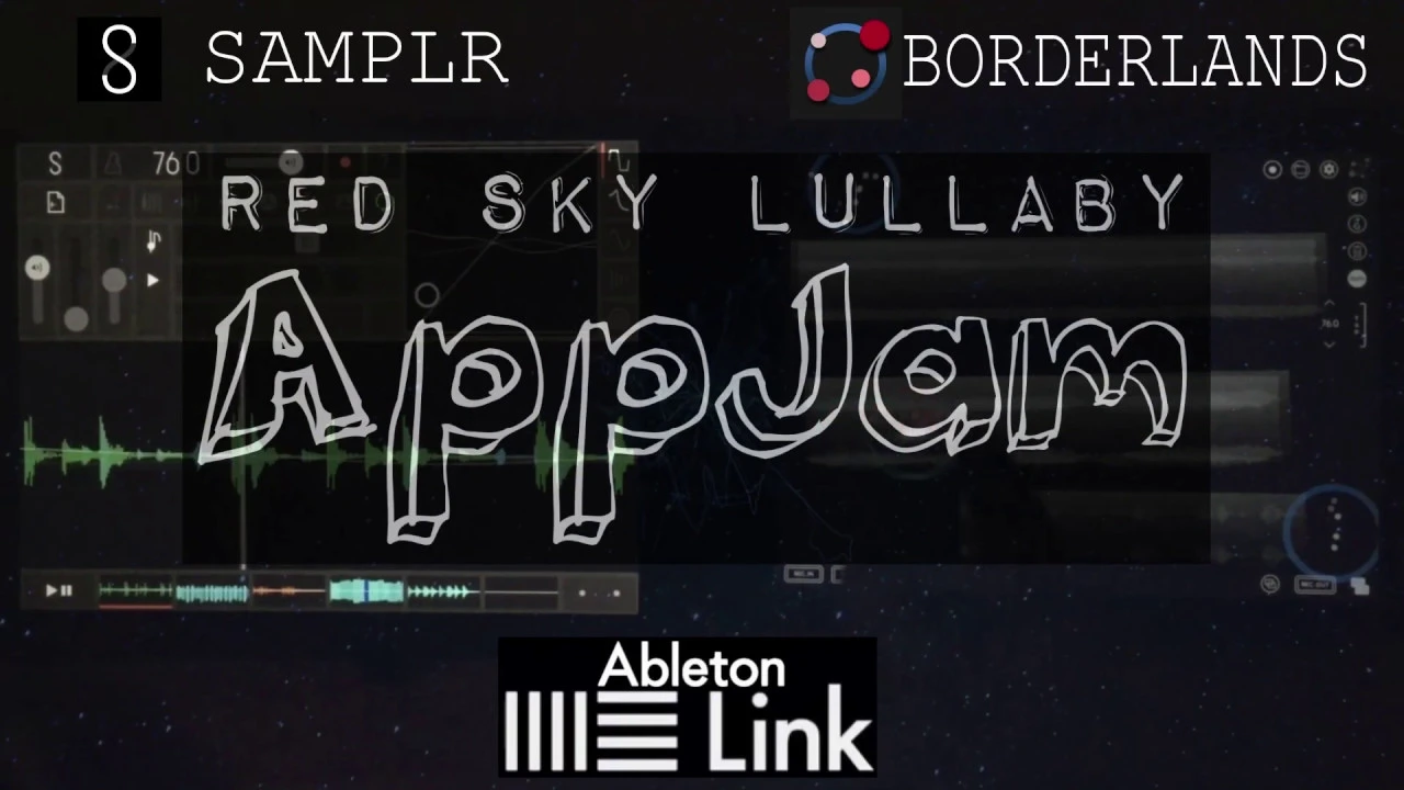Samplr Borderlands App Jam - 2 iPads Ableton Link