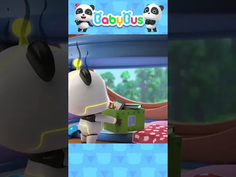 Rô-bốt giúp kiki dọn dẹp #shorts #youtubeshorts #babybus #babybusnhacthieunhi