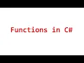 Functions in C with Examples