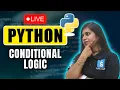 Smart Decisions in Python Conditional Logic Made Easy by Vaishnavi Ma am