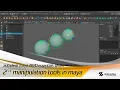 How Manipulation Tools Works in Maya Autodesk Maya Essentials Series Lesson