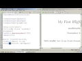 LaTeX Tutorial 02 bold italic fixed width font and commenting