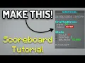 Design an Awesome SCOREBOARD for your Minecraft Server Scoreboard Tutorial