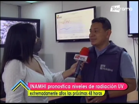 INAMHI pronostica niveles de radiación UV extremadamente altos las próximas 48 horas