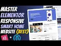 Build a Modern Responsive SMART HOME COMPANY Website using ELEMENTOR Wordpress Elementor 2026