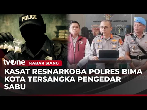 Kasat Narkoba Polres Bima jadi Tersangka Pengedar Narkoba