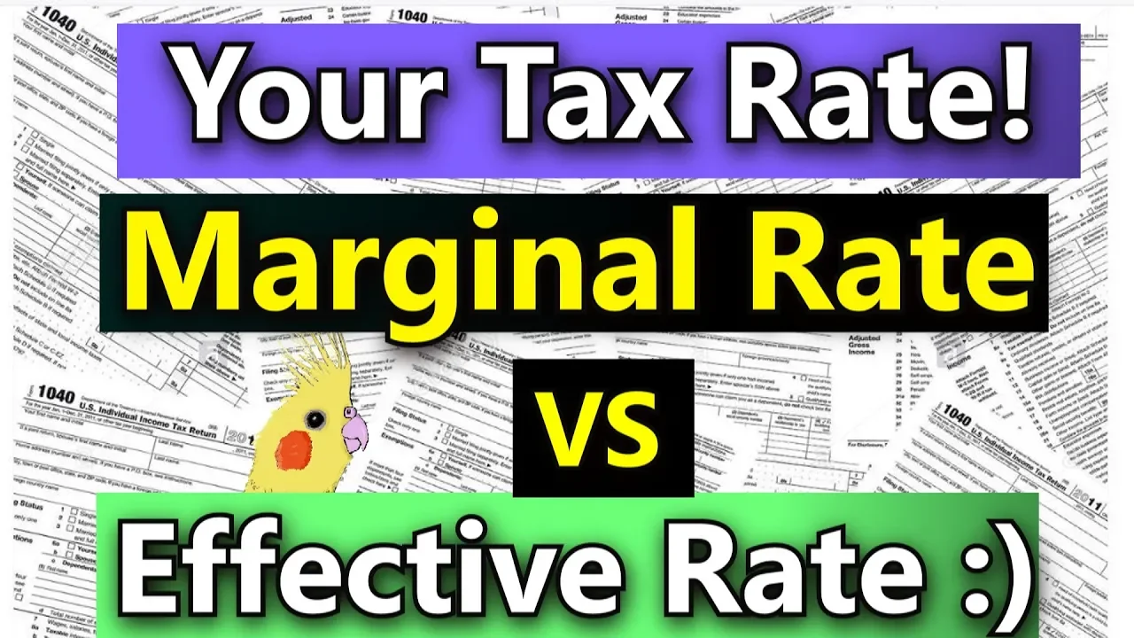 What Is My tax Rate? (Marginal Tax vs Effective Tax Explained) (Federal Income Tax Rates Explained)