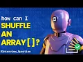 How can I shuffle an array in JavaScript - Stack Overflow