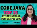 25 Java Q As with Code - Revolutionize Your Coding with These Top Java Questions