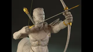 Turn Around 360 Centaur statue