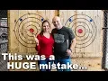 I Took My Wife Axe Throwing