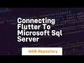 connecting flutter to microsoft sql server