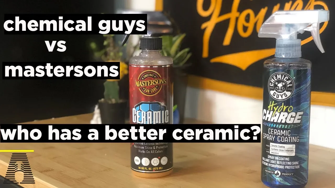 CHEMICAL GUYS HYDROCHARGE VS MASTERSON'S CERAMIC SPRAY SEALANT - WHICH ONE IS BETTER?