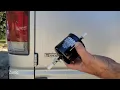 Econoline fuel filter replacement on the e350 ford van airstream b190