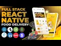 Build a Full Stack Food Delivery App in React Native with Payment Gateway