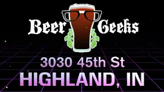 Beer Geeks Pub Highland Indiana Craft Beers Drinks Food