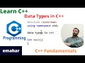 Data Types int double char Boolean C