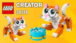 LEGO Creator Orange Cat (30714)[79 pcs] Step-by-Step Building Instructions @TopBrickBuilder