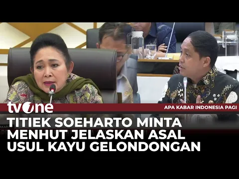 Menhut Dicecar Anggota DPR RI Saat Rapat Dengar Pendapat