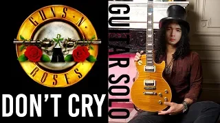 Download Guitar Solo -  Don't Cry (Guns n Roses) MP3