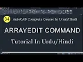 ARRAYEDIT Command In AutoCAD Tutorial In Edit Array In AutoCAD SparkCAD Mech