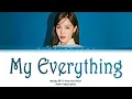 My Everything - WENDY (웬디) Ost. No Tail to Tell (웬디 My Everything 가사) Color Coded Lyrics