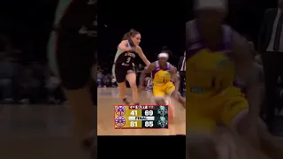 The Sparks dropped their most points in any quarter since the league moved to quarters 20 years ago