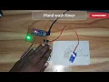 Hand wash timer using Arduino Nano