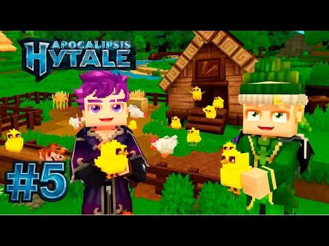 Video Thumbnail: Apocalipsis Hytale Construimos una Granja