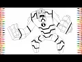 Omniverse Alien Coloring Pages Build A Guy Dimension 23 Coloring Book Page