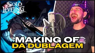 Sung Jinwoo vs Kasaka | Dublando Solo Leveling (+ bastidores)