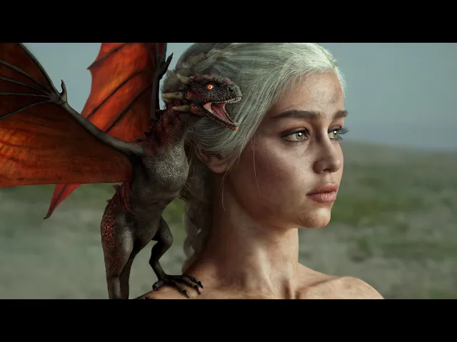 3D Model of Khaleesi (Real Time)