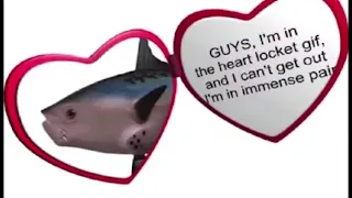 spongebob narrator in heart locket gif