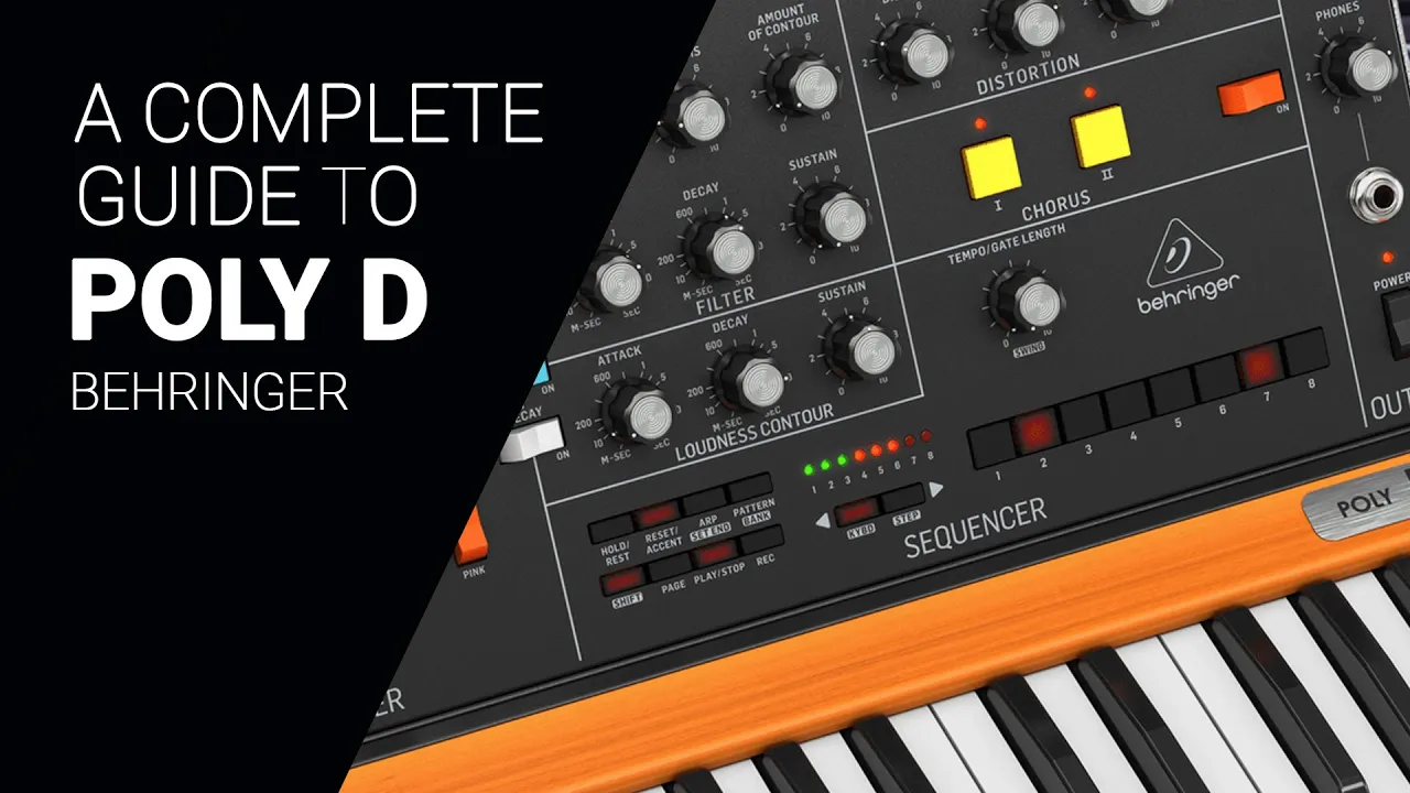 Using the Behringer POLY D complete deep dive guide tutorial