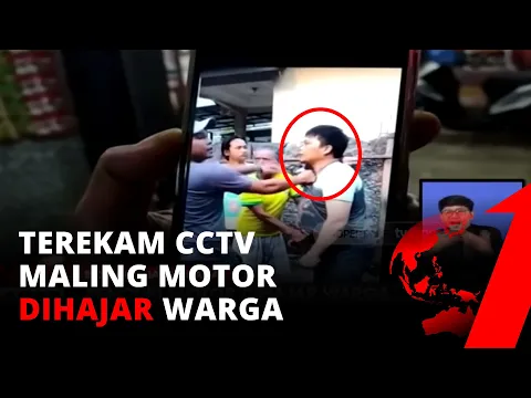 Babak Belur, Aksi Nekat Pencuri Motor di Parung Bogor Terekam Kamera CCTV | tvOne