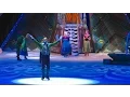 Queen Elsa coronation with Anna Hans in Frozen Disney on Ice skating show debut