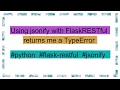 Using jsonify with FlaskRESTful returns me a TypeError