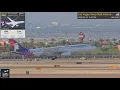 A Warm Aloha To Alaska Hawaiian Airlines A330-200 N391HA Arrival Into LAS Vegas From HoNoLulu
