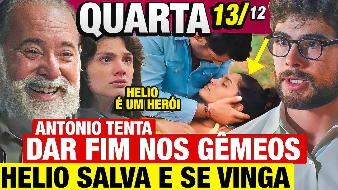 TERRA E PAIXÃO CAPÍTULO DE HOJE - QUARTA 13/12 - Resumo da novela Terra e Paixão