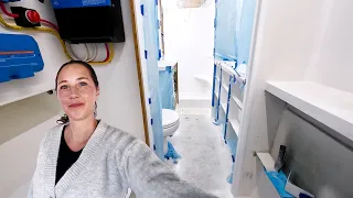 Inside Our Homebuilt Catamaran (Full Walkthrough) – (MJ Sailing – Episode 376)