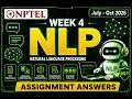 NPTEL Natural Language Processing NLP Week 4 Assignment Answers 2026 Accurate Answers